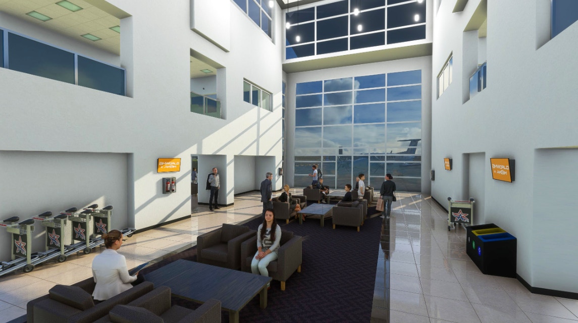 BMWorld & AmSim Release Arlington Municipal Airport for MSFS