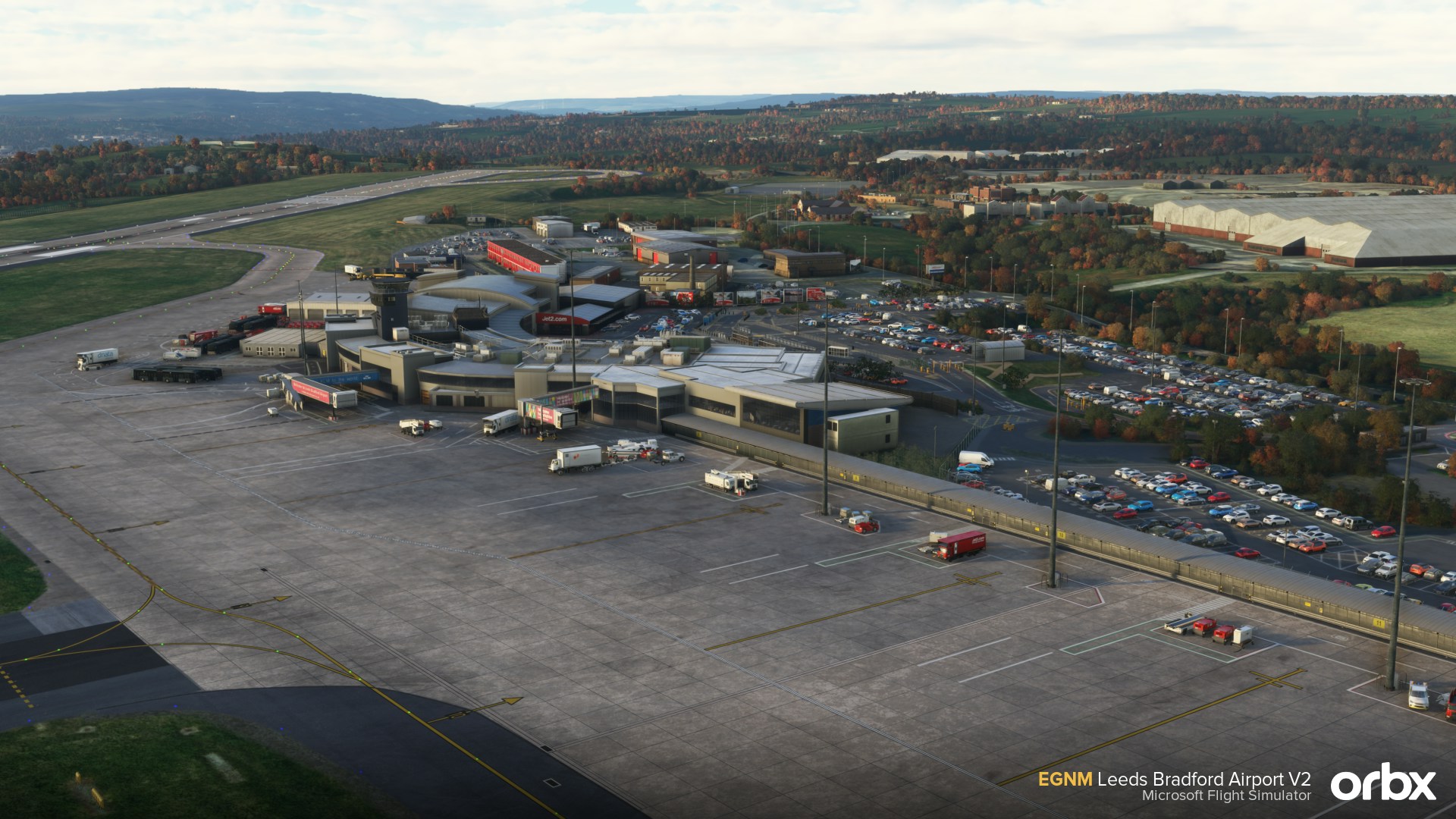 Orbx Announces Leeds Bradford Airport V2 for MSFS