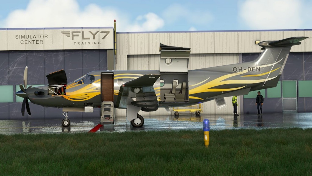 FST Completes Relocation Mission of PC-12 Sim