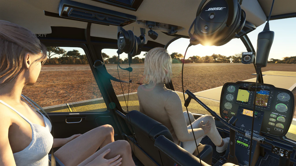 Cowan Simulation R66 helicopter