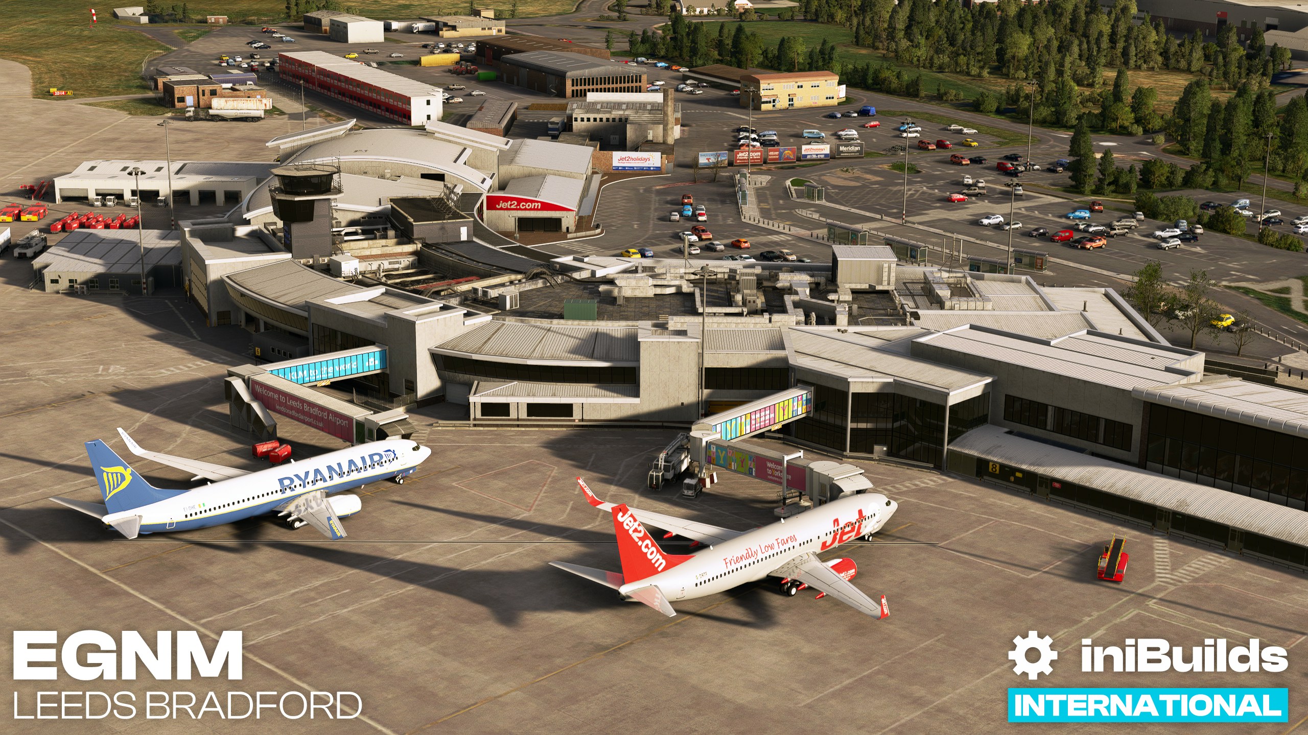 iniBuilds lance Leeds Bradford (EGNM) pour Microsoft Flight Simulator