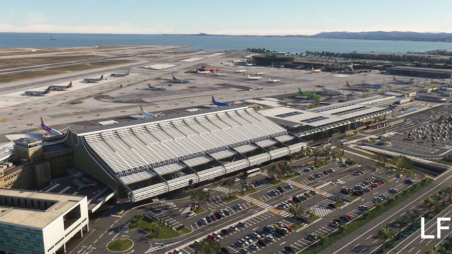 JustSim Announces “NG Series” Product Line, Releases Cote d’Azur Airport for MSFS