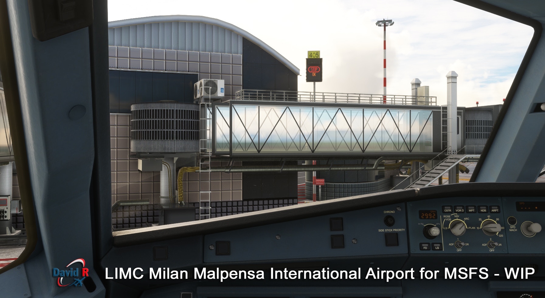 David Rosenfeld présente Milan Malpensa pour MSFS