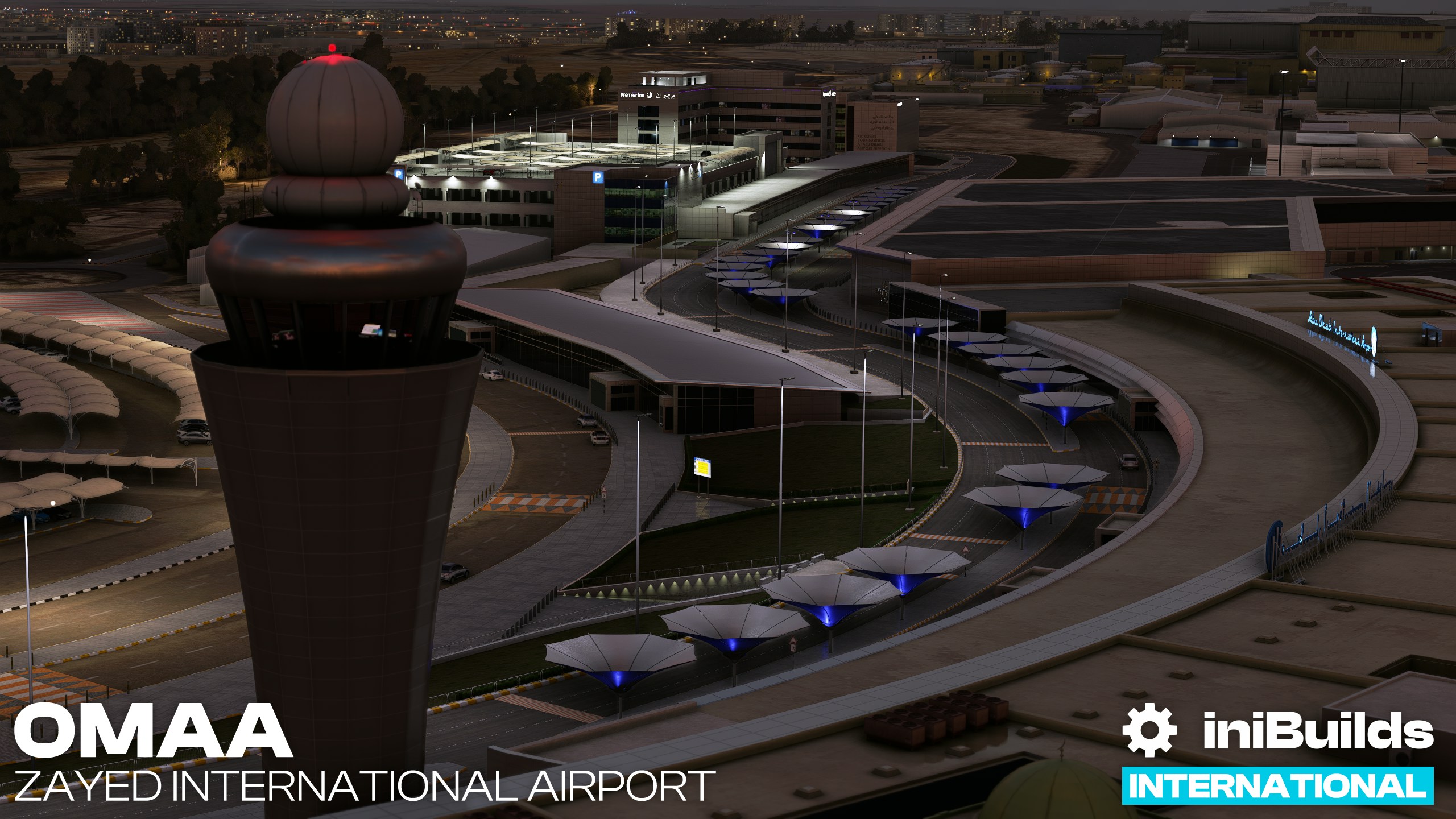 iniBuilds libère l'aéroport international Zayed d'Abu Dhabi pour MSFS