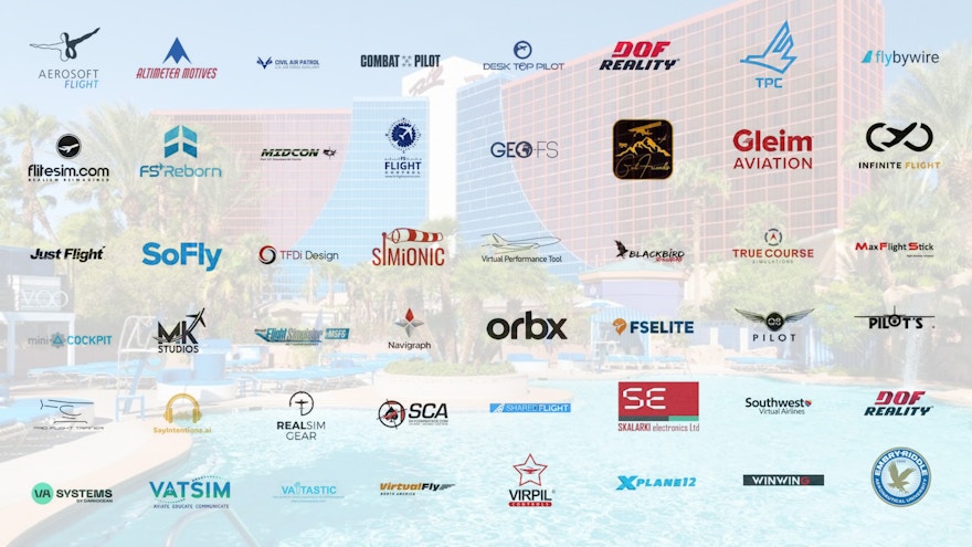 60 Confirmed Partners for FlightSimExpo 2024 – Microsoft, X-Plane, Navigraph, Orbx, FlyByWire, miniCockpit, and More