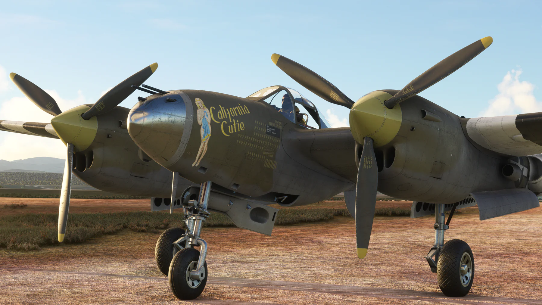 FlyingIron Simulations publie une mise à jour Lightning du P-38L