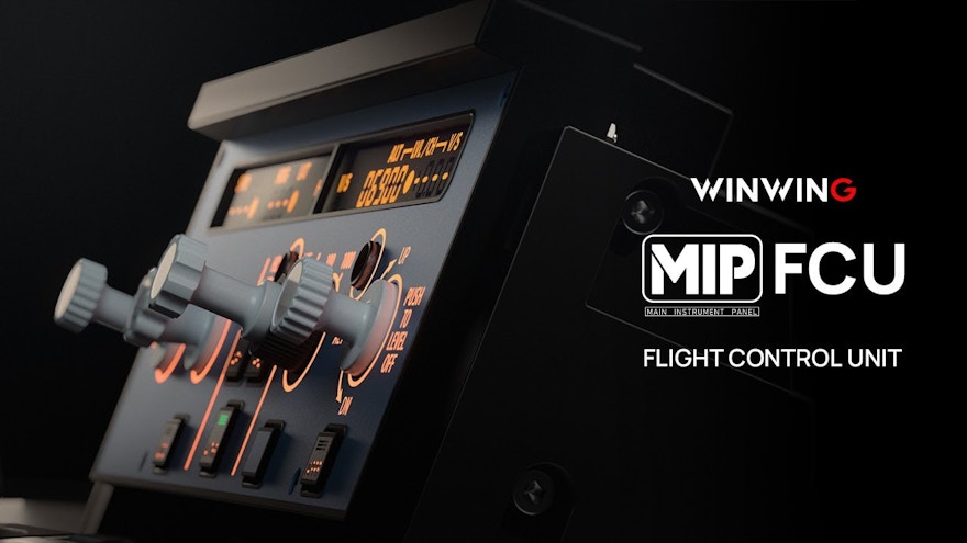 WinWing Launches A320 FCU Panel Pre-Orders