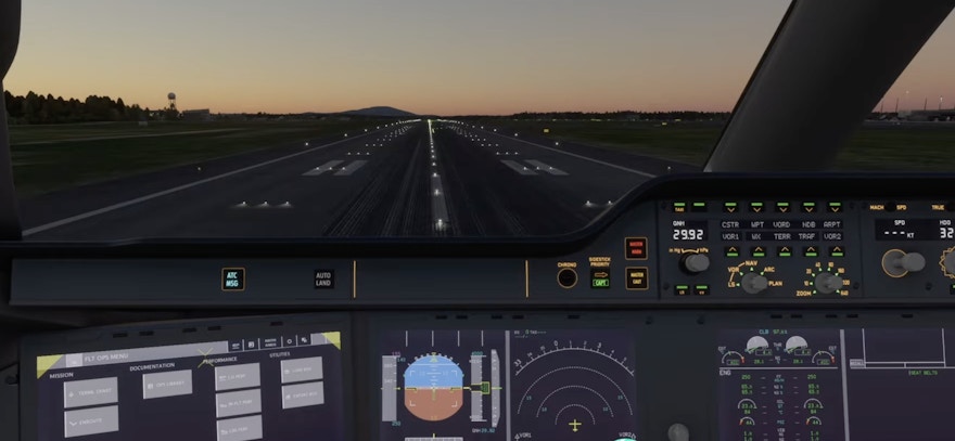 New Video on the Digital Flight Dynamics A350 for MSFS