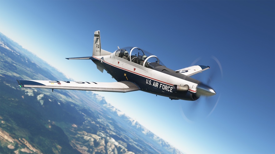 Blackbird Simulations Launches T6A Texan ADV for MSFS