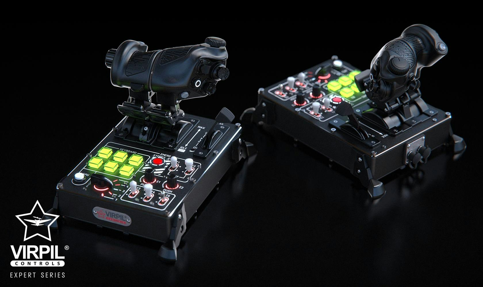 VIRPIL announces the new Expert Throttle and Grip series