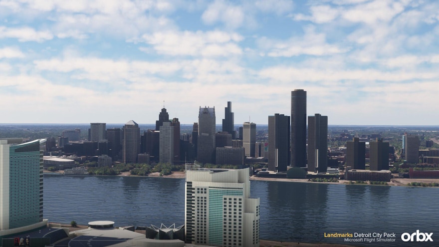 Orbx Landmarks Detroit City Pack Released