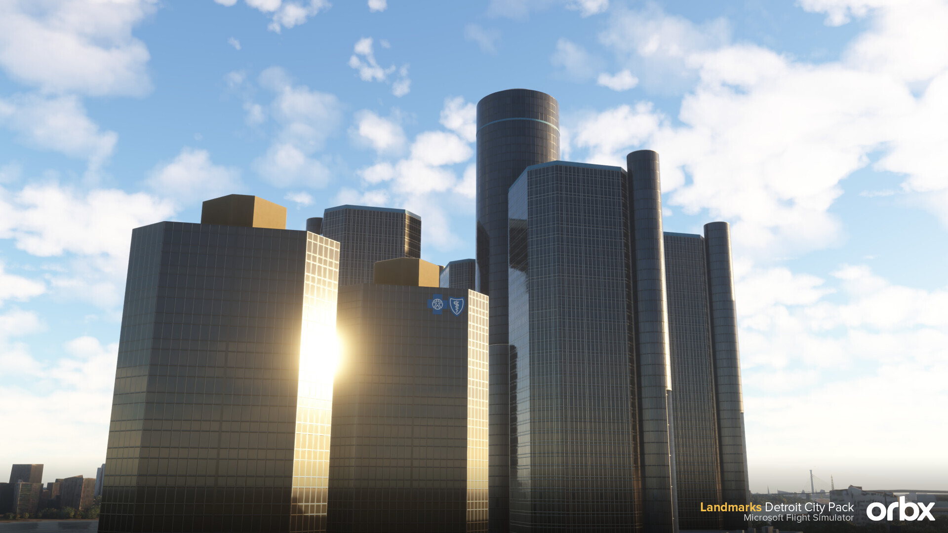 Landmarks Detroit City Pack