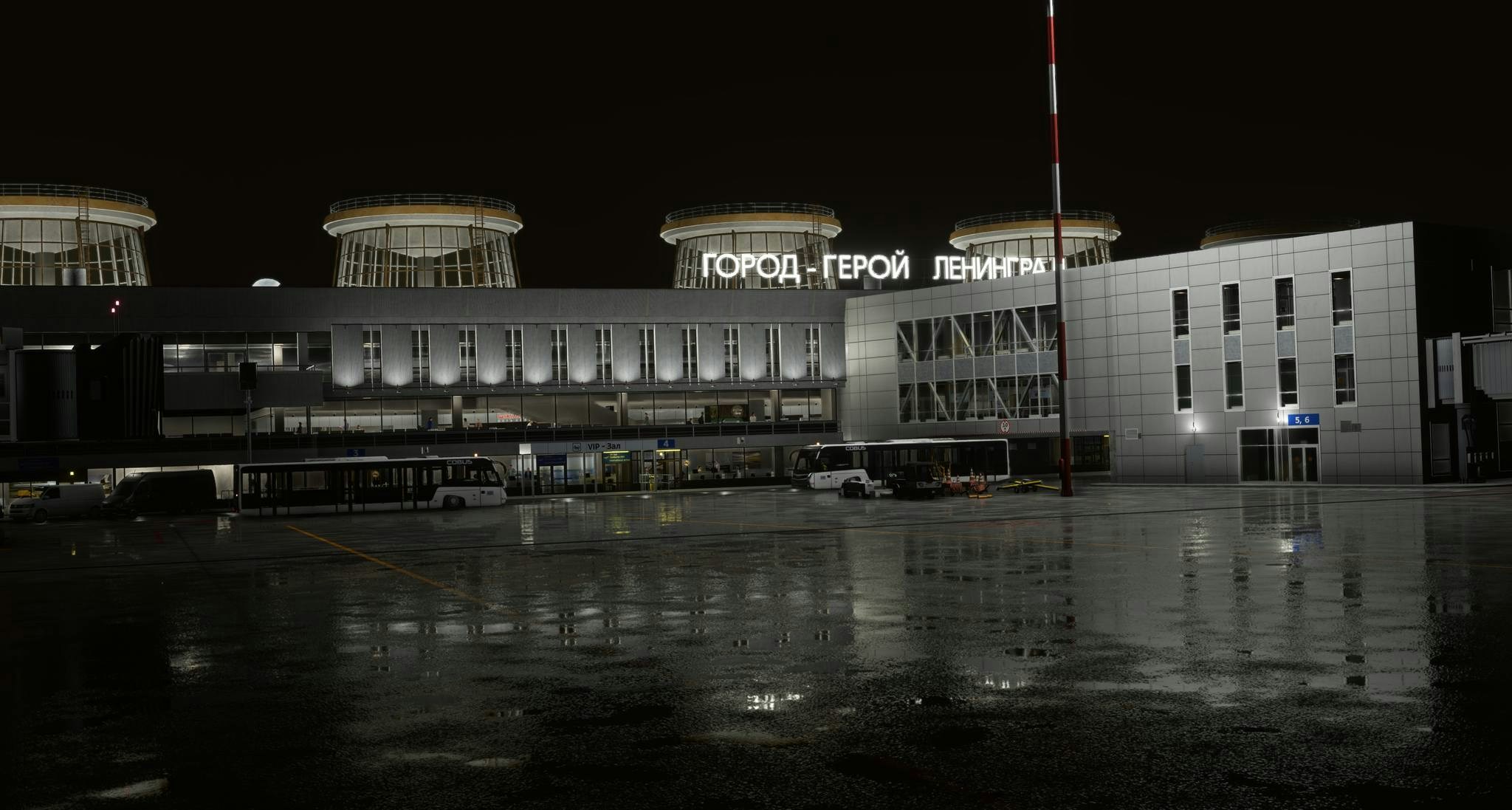 Digital Designs Provides Airport Saint-Petersburg Pulkovo ULLI Previews