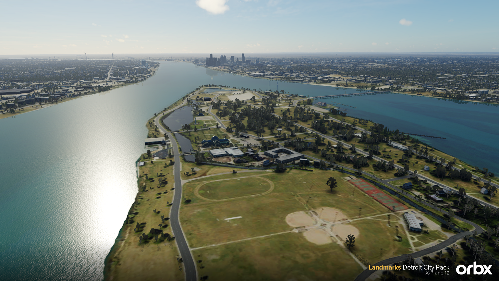 Landmarks Detroit City Pack X-Plane