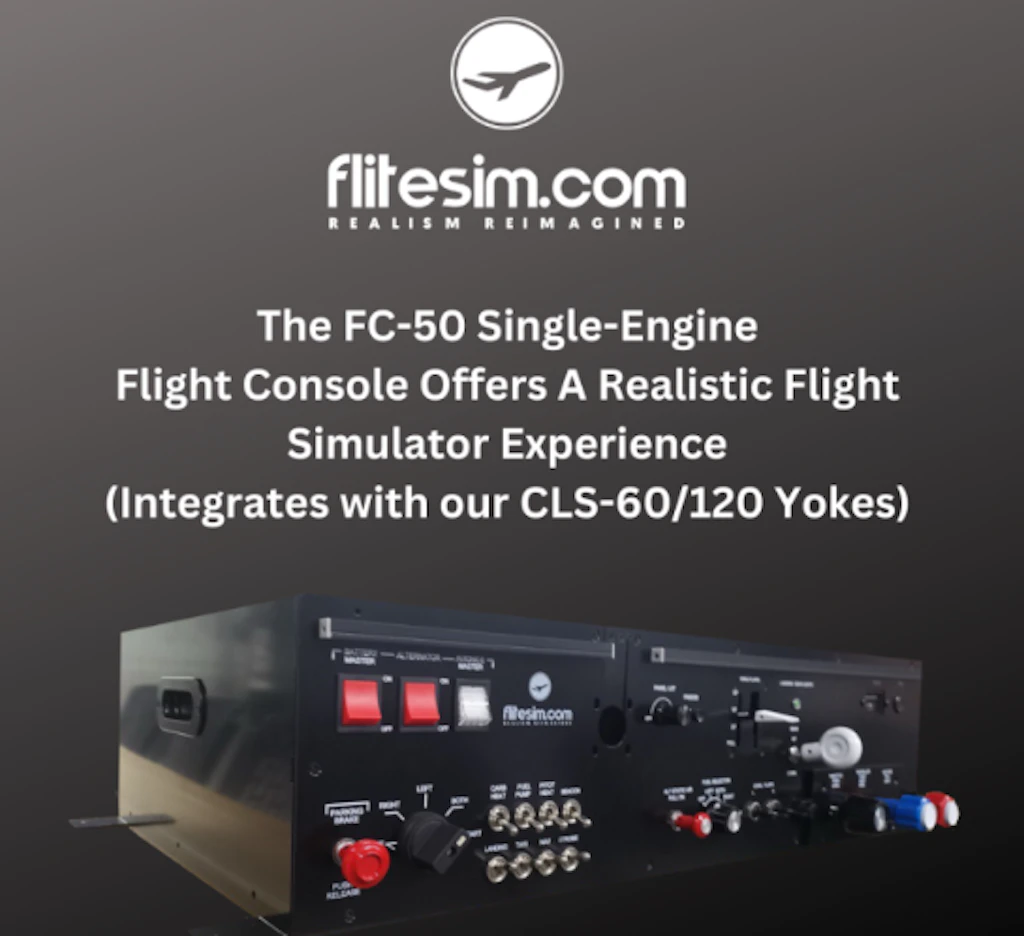 Flight Console. Time FliteSim.com to Release Modular Force Feedback Yoke and Flight Consoles ...