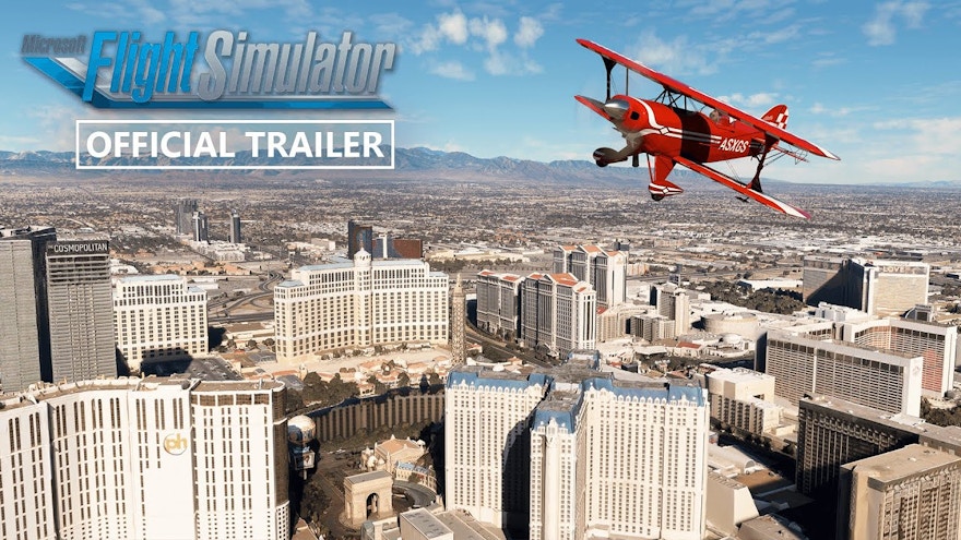 Microsoft Flight Simulator City Update 8: Las Vegas Now Out