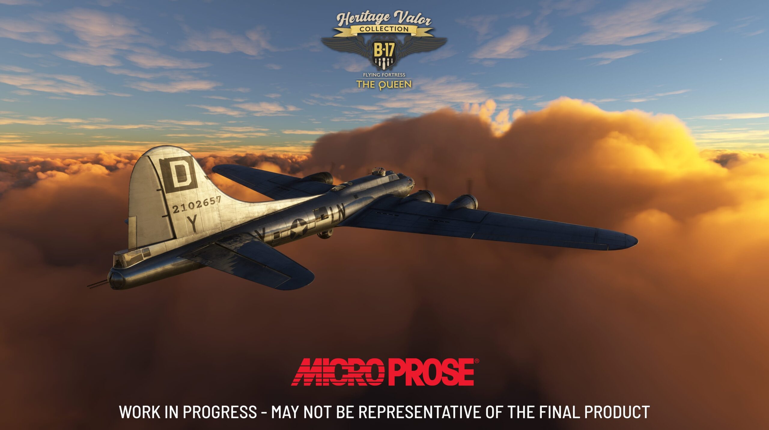 MicroProse Announces Development Of B-17G Flying Fortress For MSFS ...