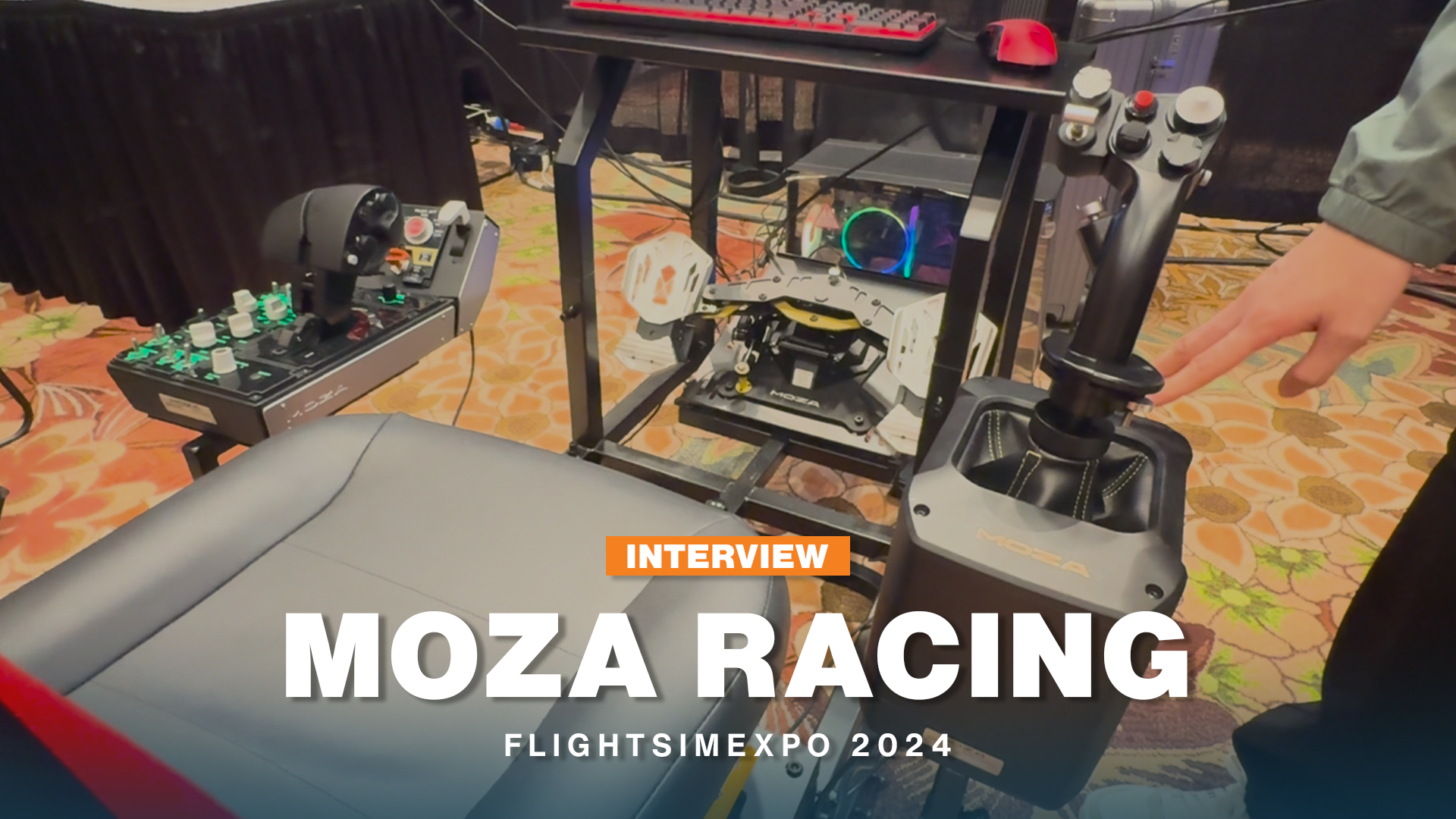 Chat With MOZA: FlightSimExpo 2024 - FSElite