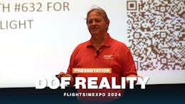 DOF Reality Demo and Presentation: FlightSimExpo 2024