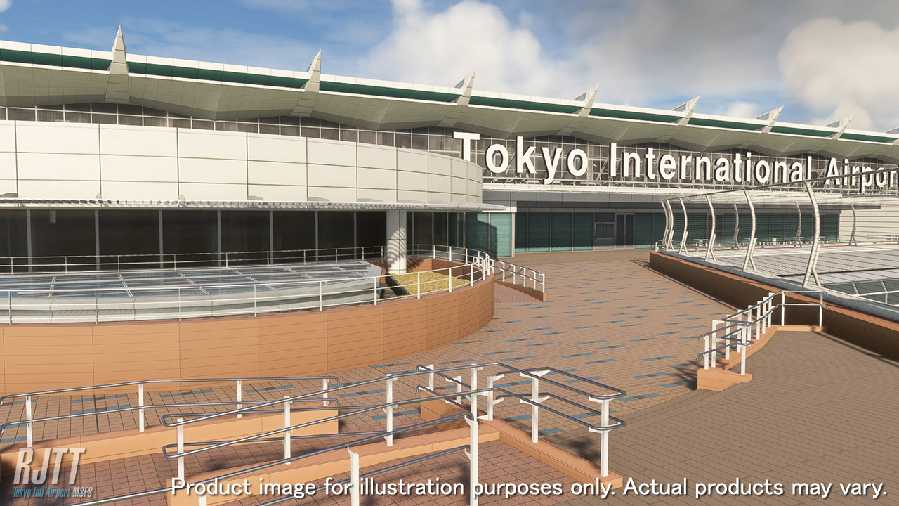 TechnoBrain Provides Previews of Haneda Airport on MSFS