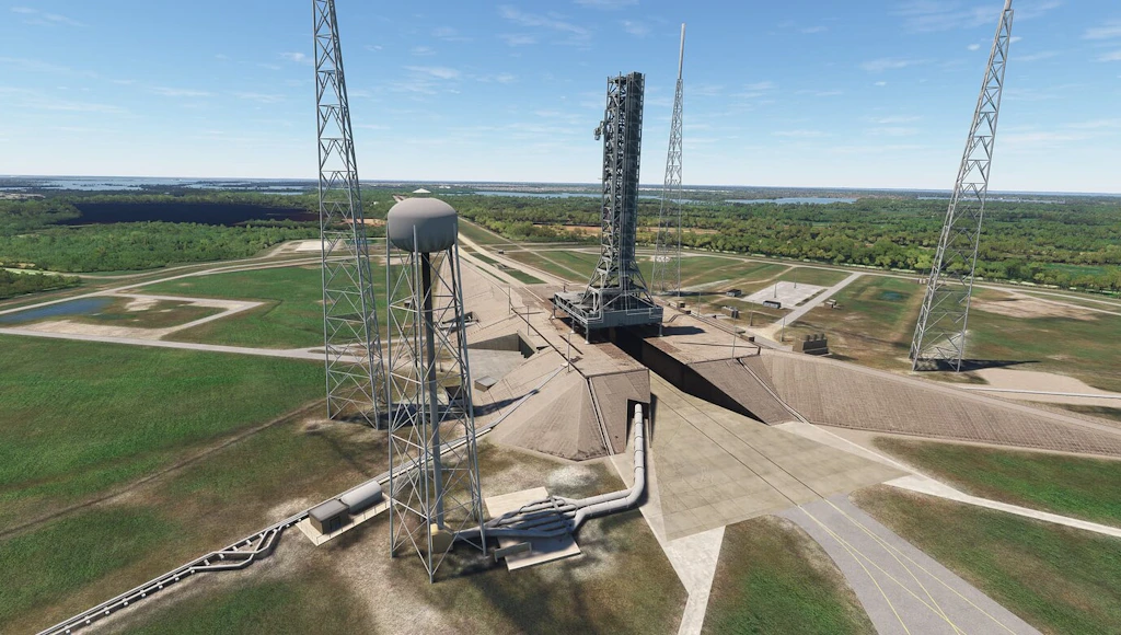 TerraBuilder Shares New Previews Of Kennedy Space Center For MSFS FSElite terrabuilder-shares-new-previews-of-kennedy-space-center-for-msfs-fselite