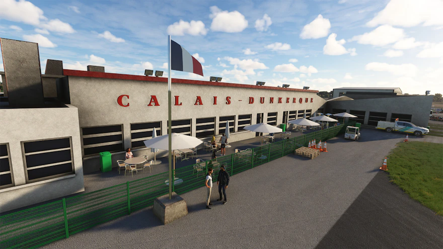 AG Sim Releases Calais Dunkerque Airport for MSFS