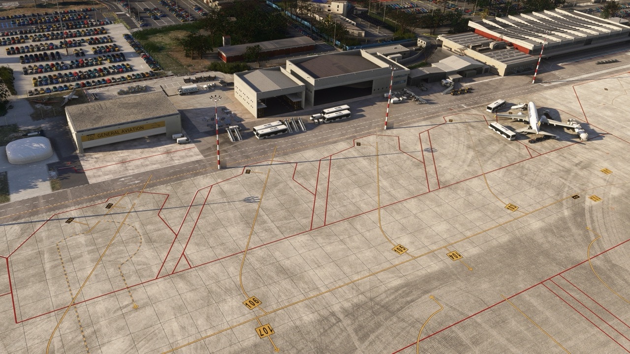 SimPixel releases Bari Karol Wojtyła Airport for MSFS