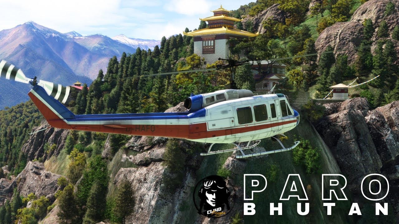 Cli4D Releases Paro Bhutan for MSFS