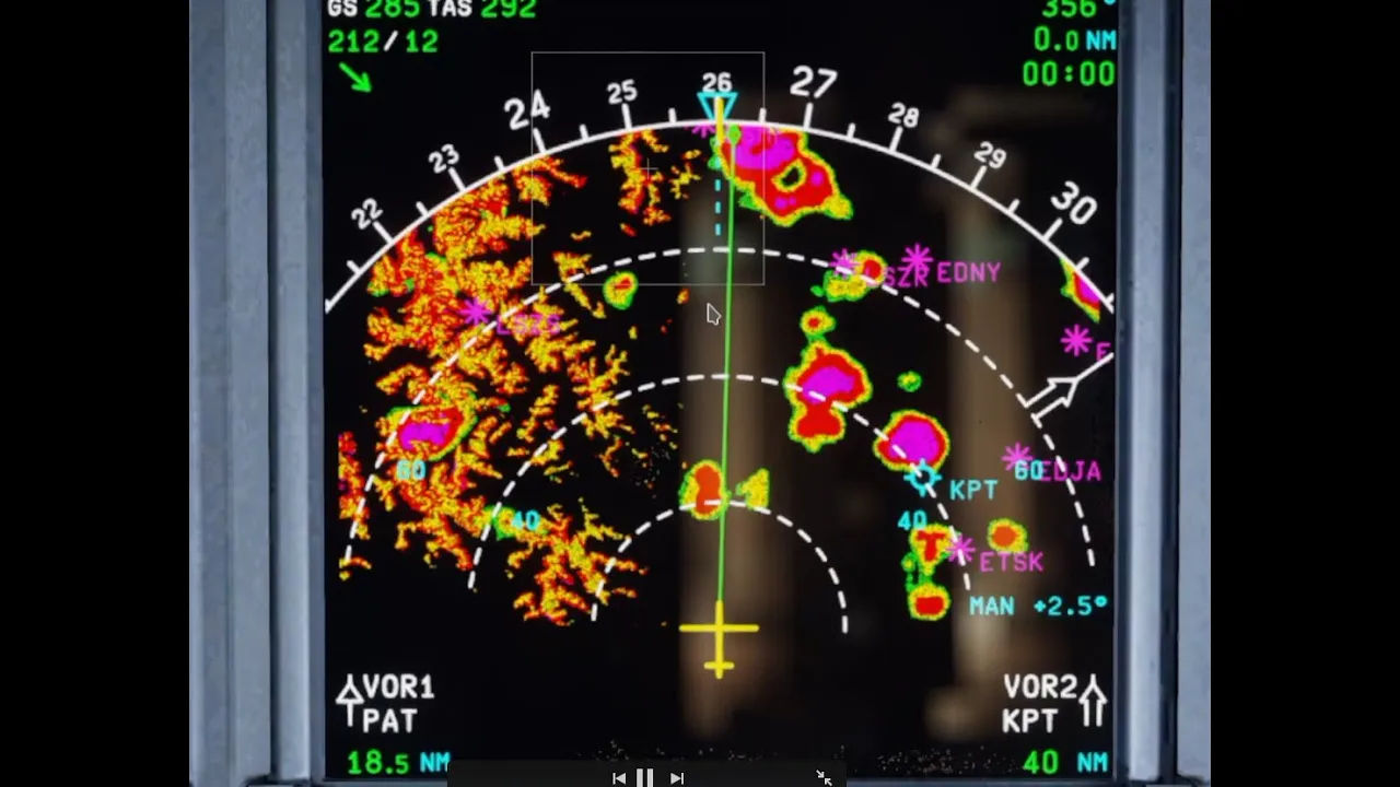 Working Weather Radar Coming to XPlane 12 FSElite