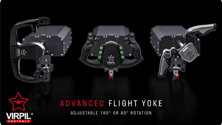 VIRPIL Launches Kickstarter for new Advanced Flight Simulator Yoke