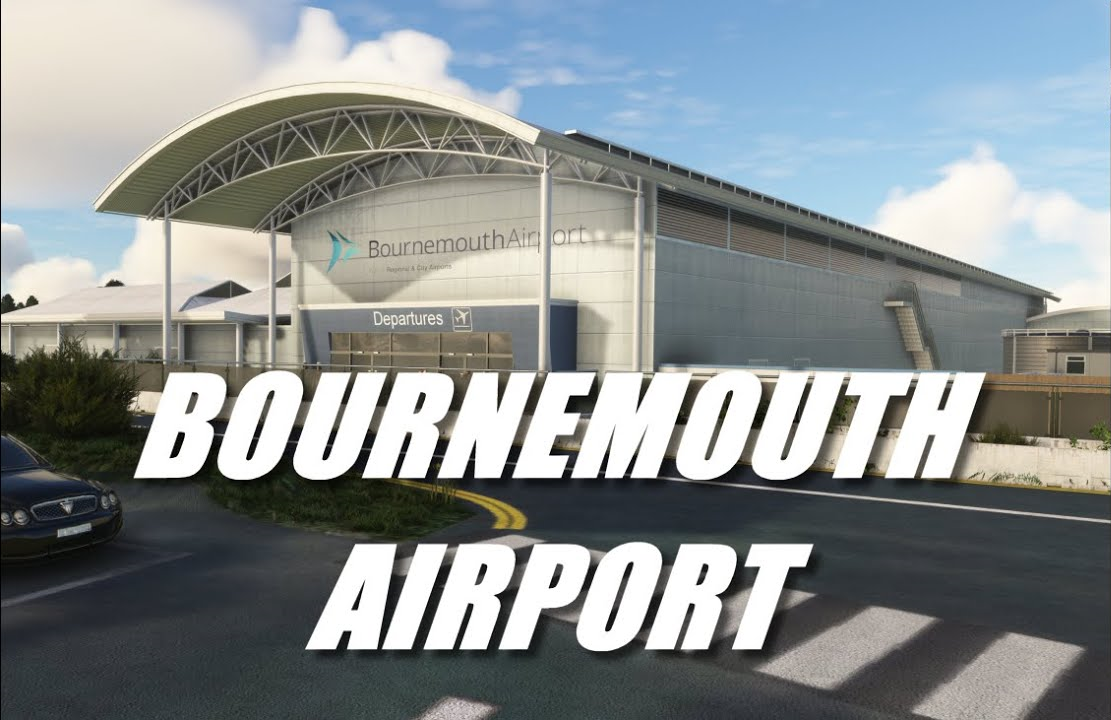 UK2000 Scenery Releases Bournemouth Airport for MSFS