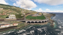 New Madeira Airport in Development for MSFS