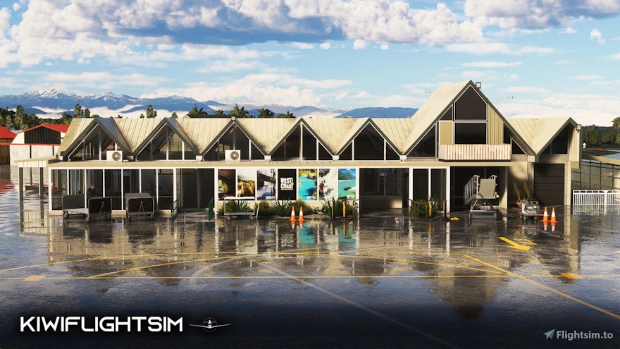 KiwiFlightSim Releases Hokitika Airport for MSFS