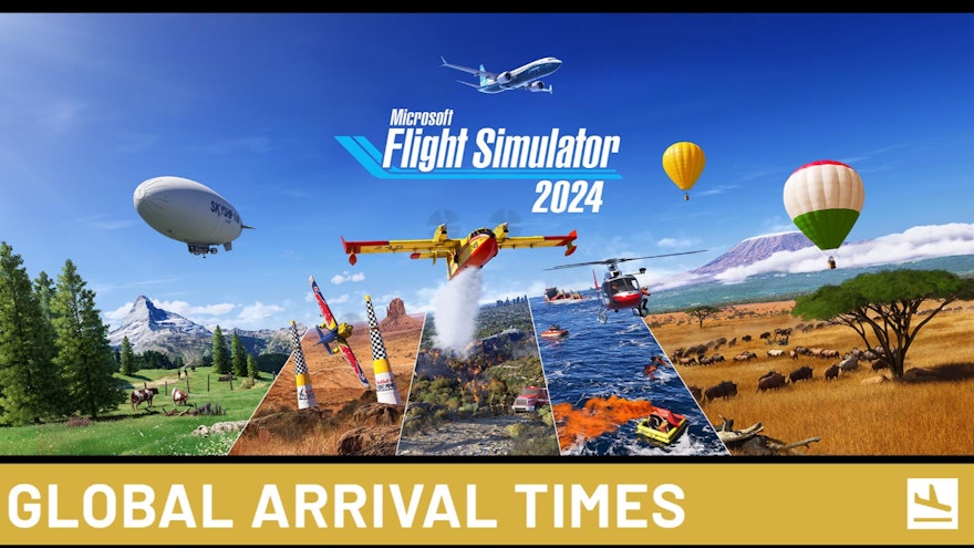Microsoft Flight Simulator 2024 Launch Times Confirmed