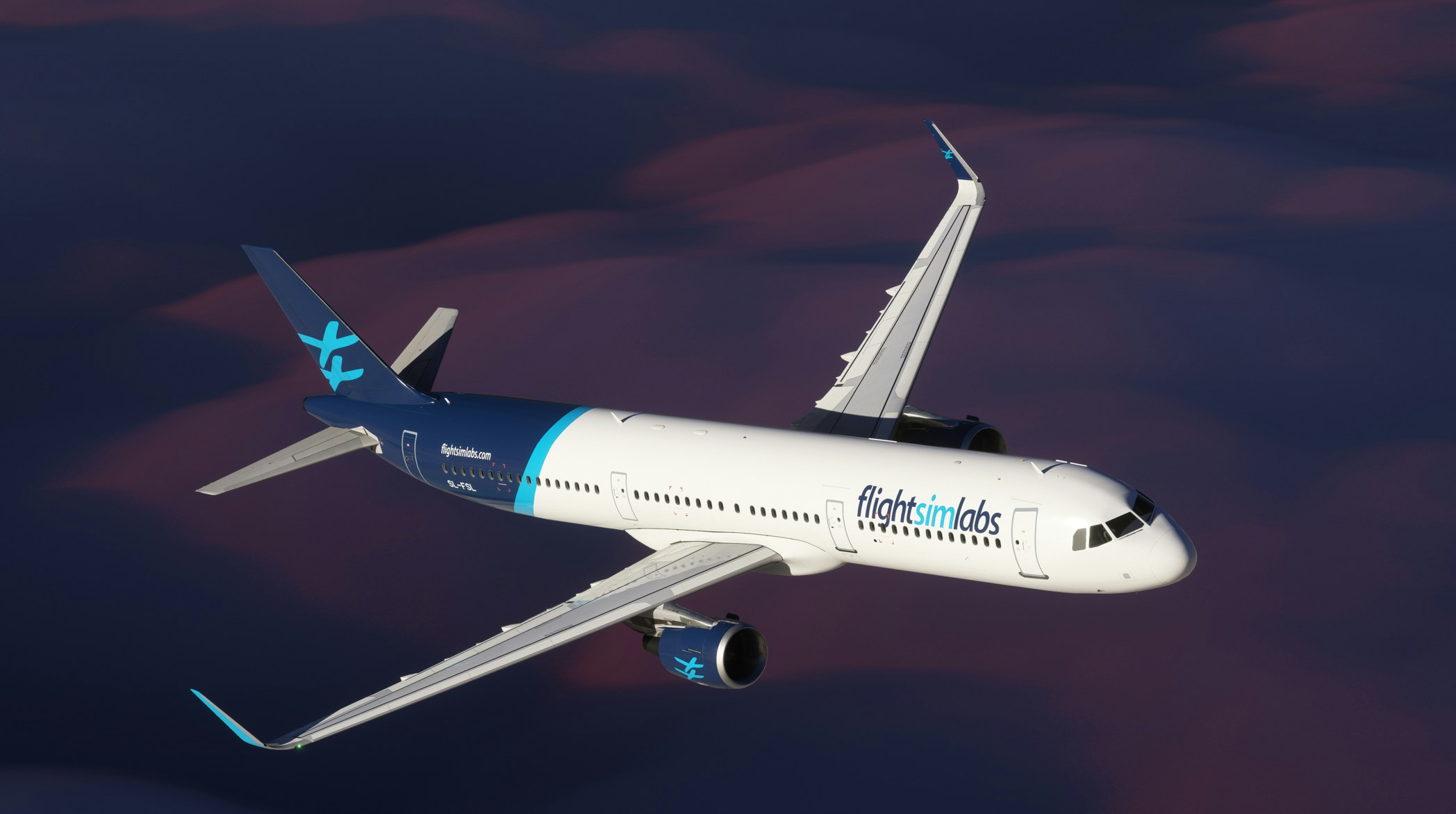 FlightSimLabs Tease A321 for MSFS 2020 and 2024 with Winter Ops Trailer