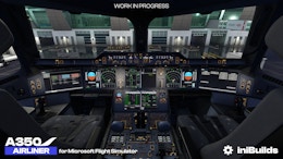 New iniBuilds A350 Previews for MSFS 2024