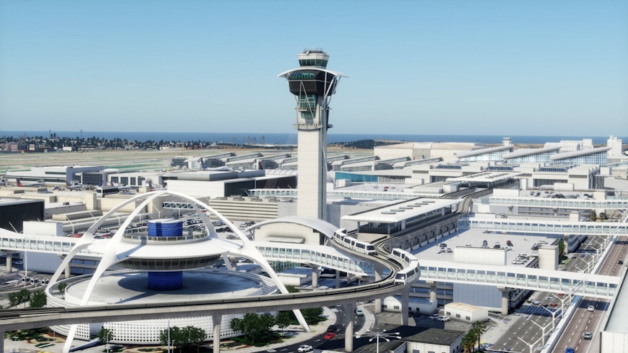 ShortFinal Design Releases Los Angeles Intl Airport v2 for XP