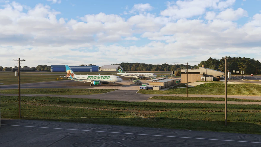 XWind Studios Releases Trenton-Mercer Airport for MSFS