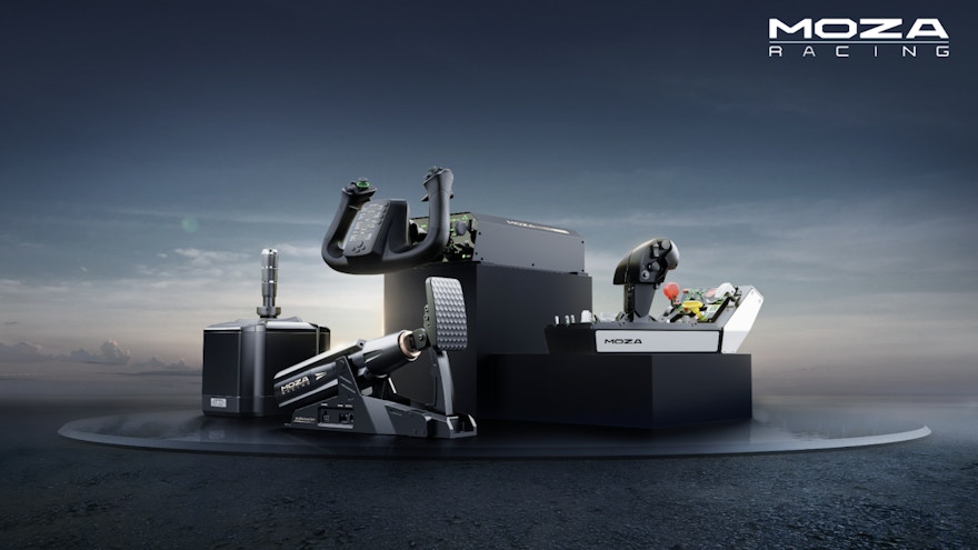 MOZA Announces Force Feedback Yoke and MTP Throttle