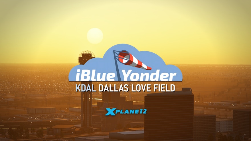 iBlueYonder Announces Dallas Love Field for X-Plane 12