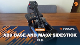 Review: MOZA AB9 Base and MA3X Sidestick