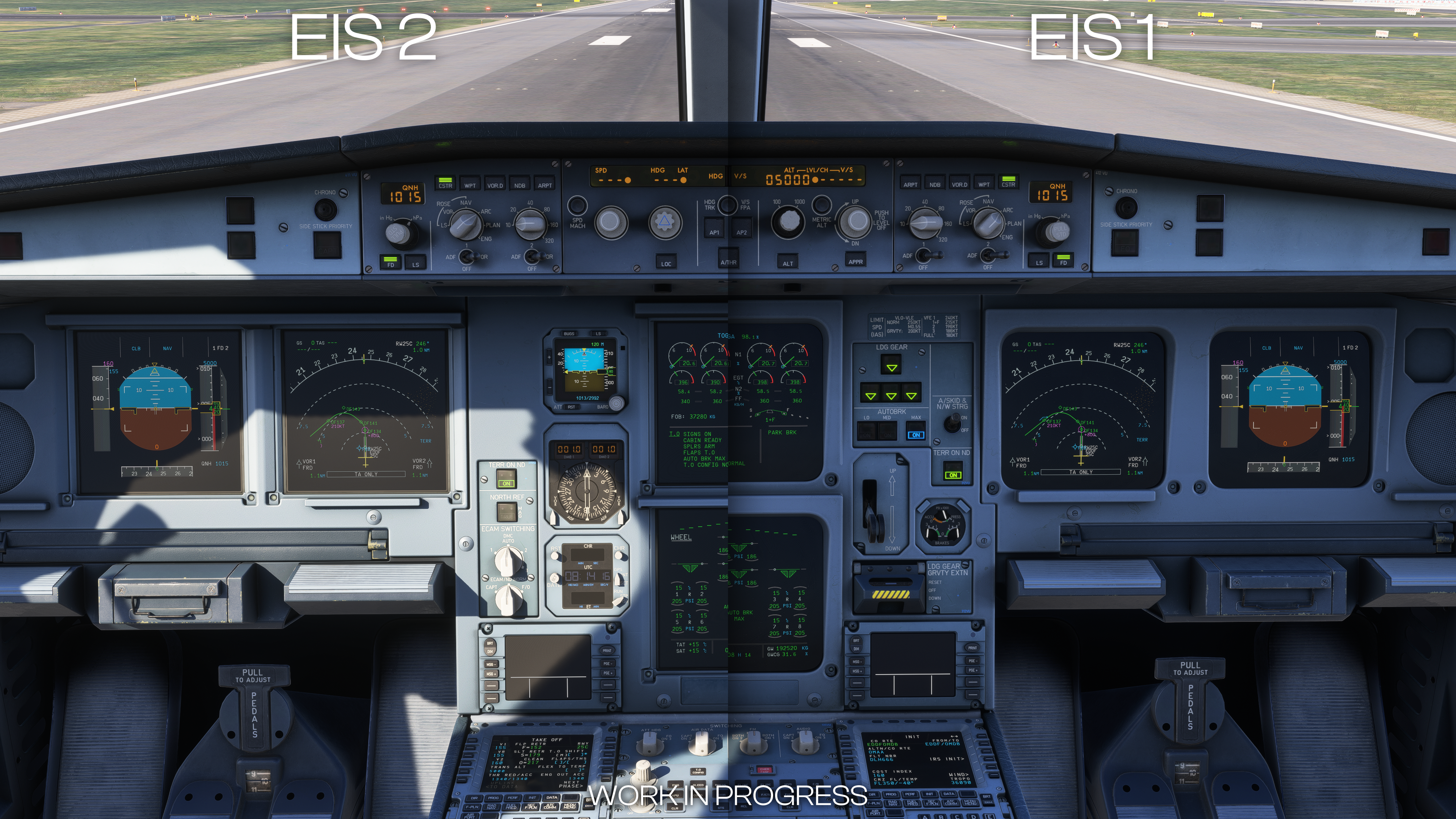 A340 Airliner Art Update 1 Cockpit Previews