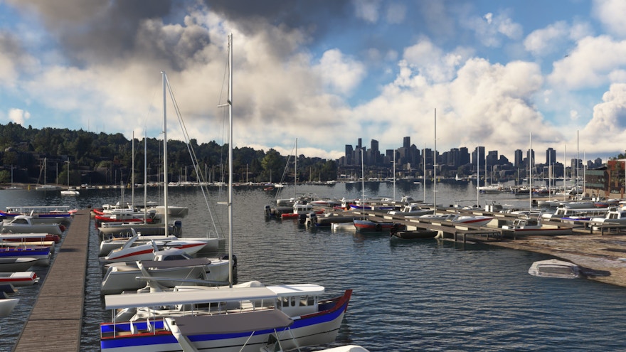 Mamudesign Marinas Updated With Cranes and Buoys