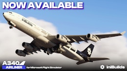 iniBuilds A340 Airliner Released for MSFS24