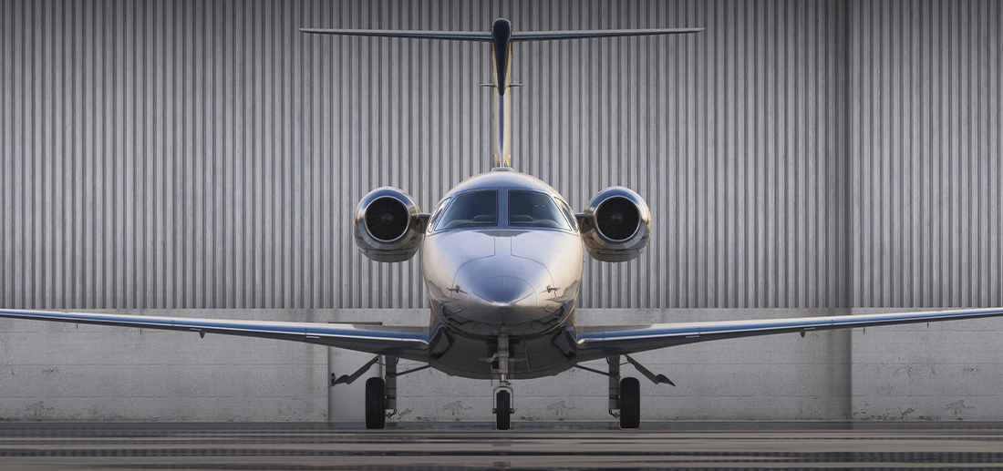 Carenado Premier 1A em voo - Microsoft Flight Simulator 2024