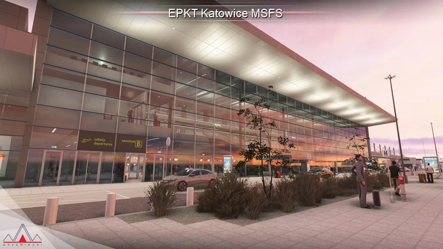 Drzewiecki Design Releases Katowice Airport for MSFS 2020/2024