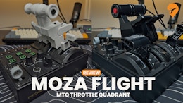 Moza MTQ Review: A Versatile Jet-Focused Throttle Quadrant