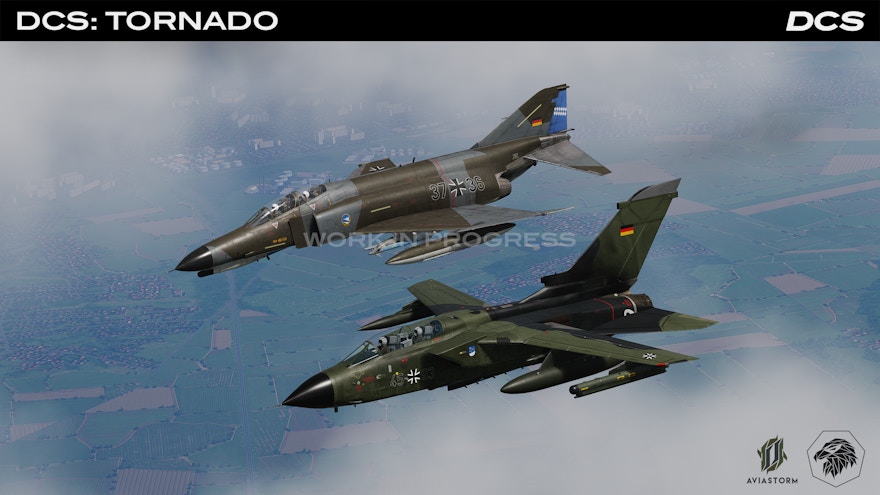 AviaStorm Partners with Heatblur for DCS: Tornado