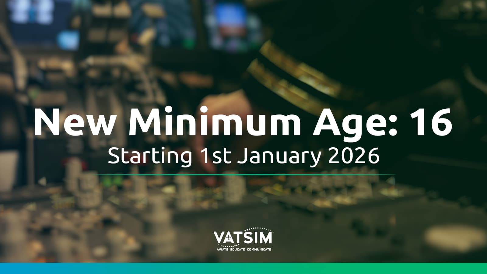 VATSIM Raises Minimum Age Requirement