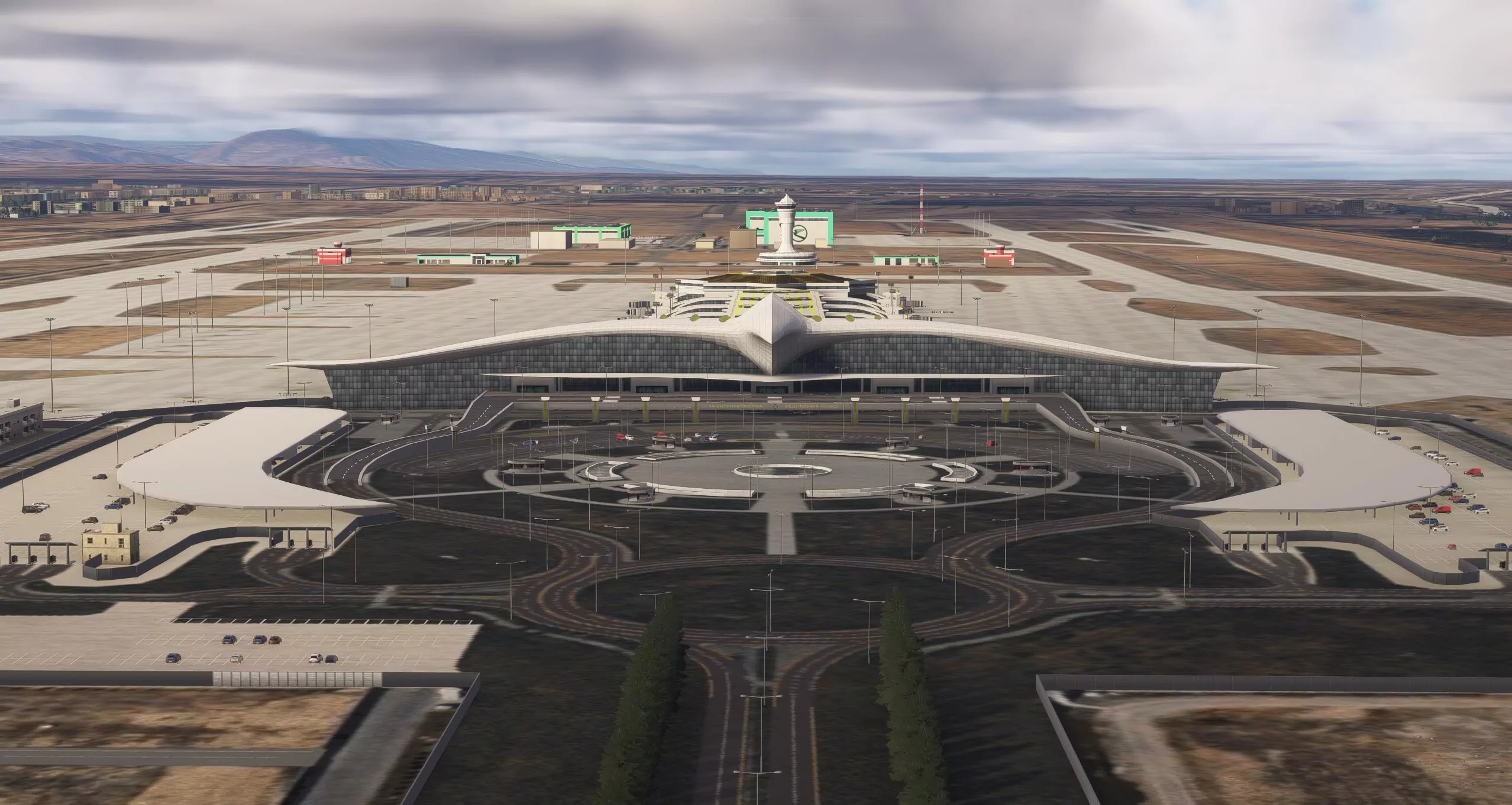 Vizkaine Ashgabat International Available Now for MSFS 2020+2024